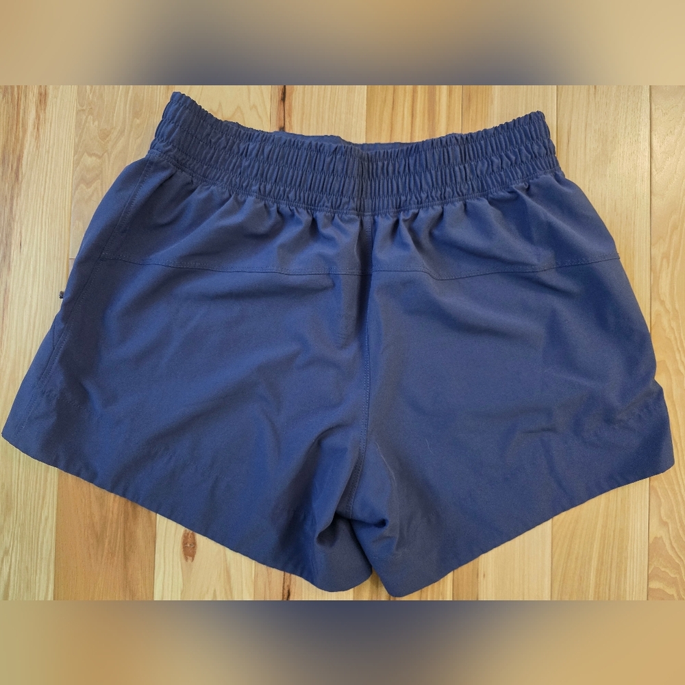Apana Women's Dark Purple Athletic Shorts, Size S - Picture 3 of 5